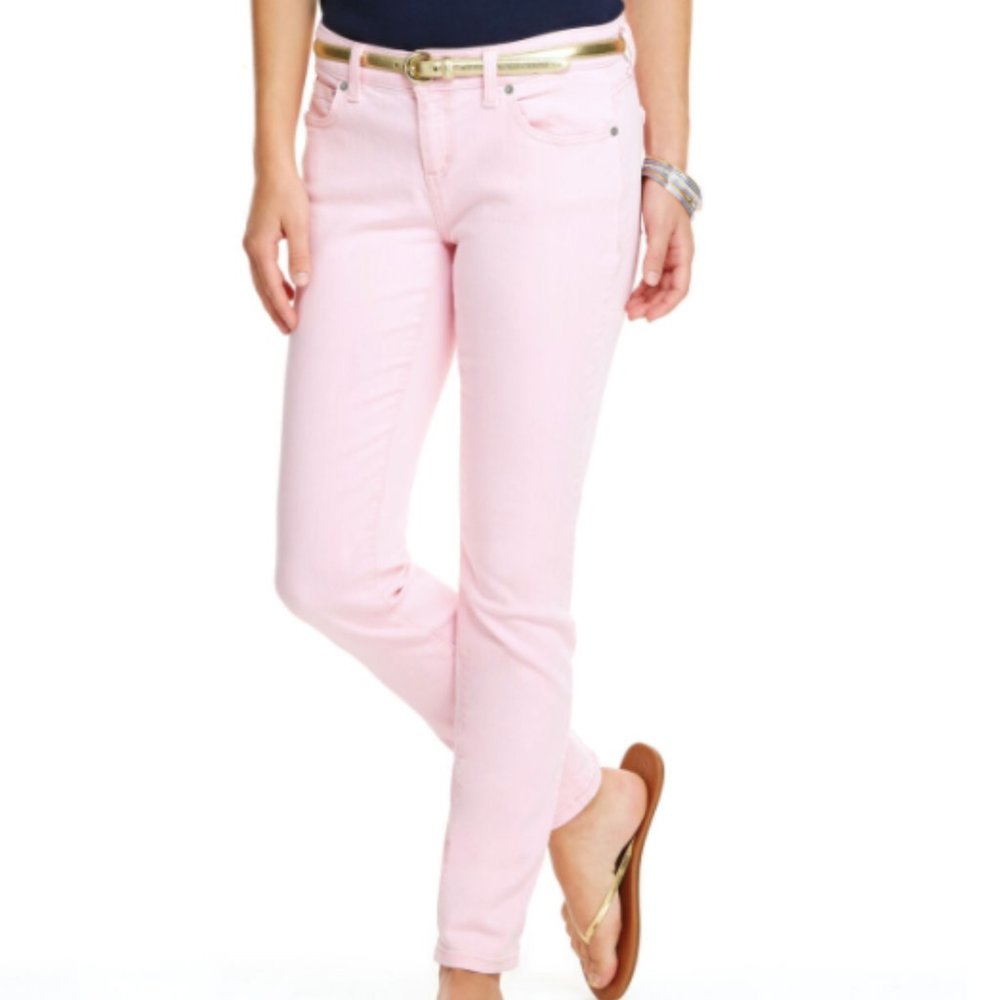 Vineyard Vines Pink Skinny Jeans
